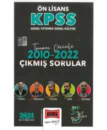 ÖNLİSANS 2010-2022 TAMAMI ÇÖZÜMLÜ ÇIKMIŞ SORULAR