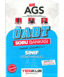 2025 MEB-AGS ÖABT Sınıf Öğretmenliği Soru Bankası Çözümlü Yediiklim Yayınları