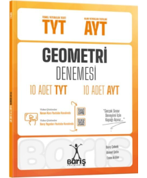 TYT AYT Geometri Denemesi 10 Adet TYT 10 Adet AYT Barış Yayınları