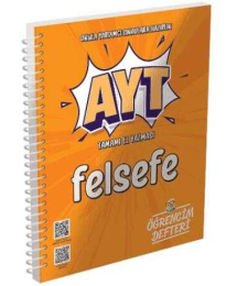 AYT Felsefe Öğrencim Defteri Murat Yayınları
