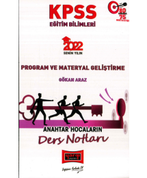 PROGRAM MATERYAL ANAHTAR HOCALARIN DERS NOTLARI