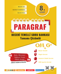 8. Sınıf Omage Gold Paragraf Soru Bankası Omega Yayınları