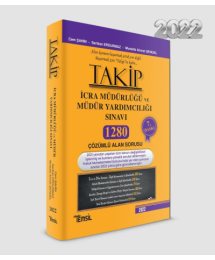 İCRA MÜDÜRLÜĞÜ VE MÜDÜR YARDIMCILIĞI SINAVI 1280 ÇÖZÜMLÜ ALAN SORUSU 6. BASKI