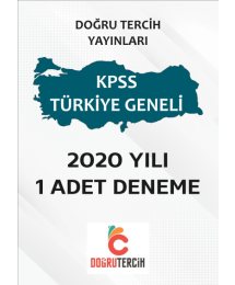 DOĞRU TERCİH 1 ADET DENEME