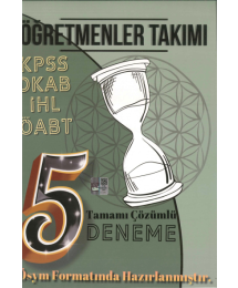 ÖĞRETMENLER TAKIMI DKAB İHL TAMAMI ÇÖZÜMLÜ 5 DENEME