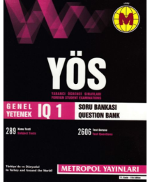 Metropol YÖS IQ Soru Bankası 1 (Yeni)