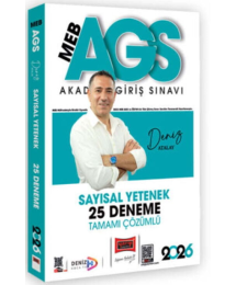 2026 MEB AGS Sayısal Yetenek Tamamı Çözümlü 25 Deneme Yargı Yayınları