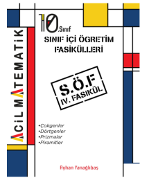 10. SInıf Acil Matematik SÖF 4. Fasikül (Çokgenler-Dörtgenler-Prizmalar-Piramitler)