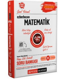 2025 Ezberbozan KPSS Genel Yetenek Genel Kültür Matematik Soru Bankası Pegem Yayınları