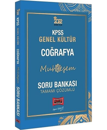 2022 KPSS Genel Kültür Muhteşem Coğrafya Tamamı Çözümlü Soru Bankası