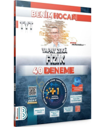 2025 TYT Yapay Zeka Fizik 40 Deneme Benim Hocam Yayınları