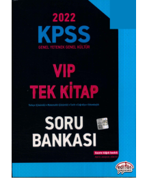 VİP GKGY TÜM DERSLER TEK KİTAP ÇÖZÜMLÜ SORU BANKASI