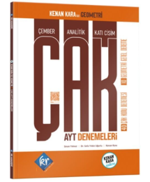 Kenan Kara İle ÇAK AYT Denemeleri KR Akademi Yayınları