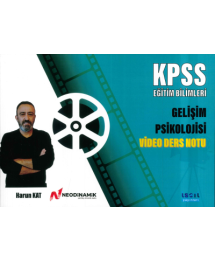 GELİŞİM PSİKOLOJİSİ VİDEO DERS NOTU