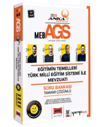 2025 MEB AGS Eğitimin Temelleri ve Türk Milli Eğitim Sistemi ile Mevzuatı Soru Bankası Çözümlü Anka Serisi Yargı Yayınları