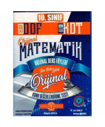 10. Sınıf Matematik ODF KDT Orijinal Ders Föyleri Konu Değerlendirme Testleri Orjinal Yayınları