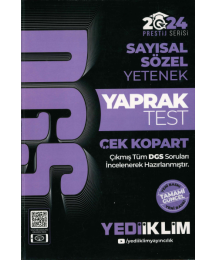 SAYISAL SÖZEL YETENEK ÇEK KOPART YAPRAK TEST