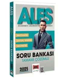 2025 ALES Matematik Geometri Sayısal Mantık Tamamı Çözümlü Soru Bankası Yargı Yayınları