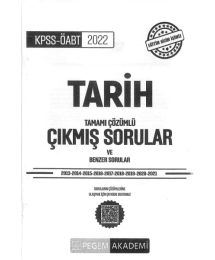 TARİH TAMAMI ÇÖZÜMLÜ ÇIKMIŞ SORULAR VE BENZER SORULAR (2013-2021)