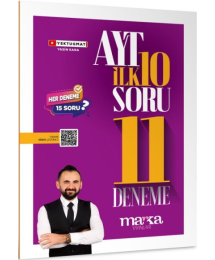 AYT Matematik İlk 10 Soru Konuları 11 Deneme Marka Yayınları