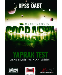 COĞRAFYA ÖĞRETMENLİĞİ YAPRAK TEST ALAN BİLGİSİ-ALAN EĞİTİMİ