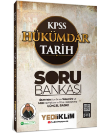 KPSS Tarih Hükümdar Soru Bankası Yediiklim Yayınları