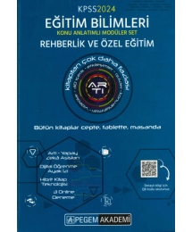 REHBERLİK VE ÖZEL EĞİTİM KONU ANLATIMLI MODÜLER SET