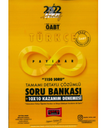 PAYİDAR 1150 SORU TAMAMI DETAYLI ÇÖZÜMLÜ SORU BANKASI 10x10 KAZANIM DENEMESİ