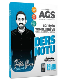 2026 MEB AGS Eğitimin Temelleri ve Türk Milli Eğitim Sistemi Retro Kitap