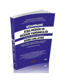 NİZAMNAME İCRA MÜDÜRLÜĞÜ KONU ANLATIMI