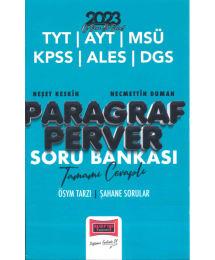 PARAGRAF PERVER SORU BANKASI TAMAMI CEVAPLI