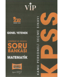 VİP SERİSİ MATEMATİK SORU BANKASI ÇÖZÜMLÜ