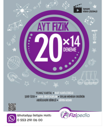 AYT Fizik 20 x 14 Deneme Fizipedia Yayınları