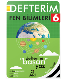 6. Sınıf Fenito Fen Bilimleri Defterim Arı Yayıncılık