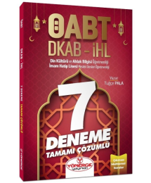 ÖABT DKAB Din Kültürü ve Ahlak Bilgisi Öğretmenliği 7 Deneme Çözümlü Yönerge Yayınları