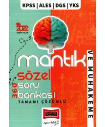 SÖZEL MANTIK VE MUHAKEME 360 ÇÖZÜMLÜ SORU BANKASI