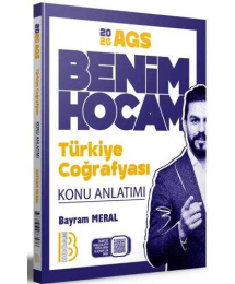 2026 MEB-AGS Türkiye Coğrafyası Konu Anlatımı Bayram Meral Benim Hocam Yayınları