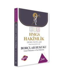 Çıkmış Soru Analizli Borçlar Hukuku Hakimlik Ders Notları Yetki Yayınları