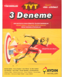 TYT TÜM DERSLER 3 DENEME