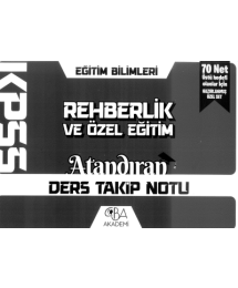 REHBERLİK VE ÖZEL EĞİTİM ATANDIRAN DERS TAKİP NOTU