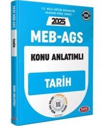 2025 MEB AGS Tarih Konu Anlatımlı Data Yayınları