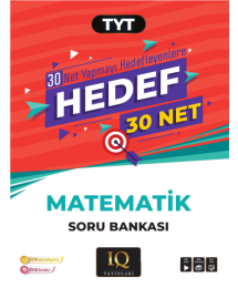 TYT Matematik Hedef 30 Soru Bankası IQ Yayınları