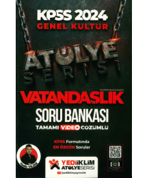 VATANDAŞLIK SORU BANKASI TAMAMI VİDEO ÇÖZÜMLÜ ATÖLYE SERİSİ