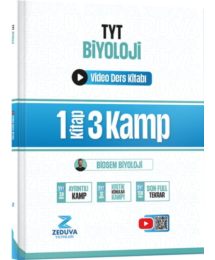 Biosem TYT Biyoloji 1 Kitap 3 Kamp Video Ders Kitabı Zeduva Yayınları