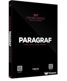 2024 TYT Paragraf Konu Özetli Yeni Nesil Soru Bankası Tamamı Video Çözümlü