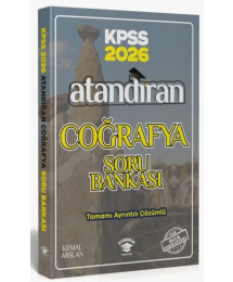 KPSS Coğrafya Atandıran Soru Bankası Çözümlü Atandıran Yayınları