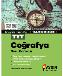 TYT Coğrafya Soru Bankası Aydın Yayınları