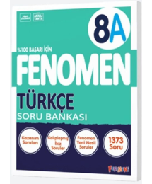 8. Sınıf Türkçe A Fenomen Soru Bankası Fenomen Kitap
