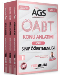 2025 MEB AGS ÖABT Sınıf Öğretmenliği Konu Anlatımı 1. CİLT Yediiklim Yayınları