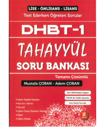 TAHAYYÜL SORU BANKASI TAMAMI ÇÖZÜMLÜ DHBT-1
